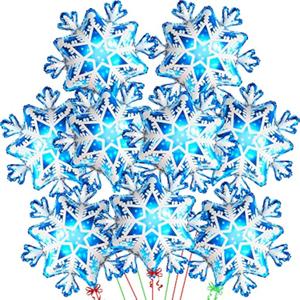 KatchOn, Winter ThemeBalloons Set - Huge, Pack of 9 | Winter Balloons for Winter Themed Party Decorations | Christmas Party Decorations