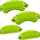 AOOA Aluminum Lime Green Brake Caliper Covers fits Kia EV6 GT-line/Wind/Hyundai Ioniq 5/Ioniq 6 2022-2023(Set of 4)