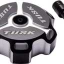Tusk Billet Aluminum Gas Cap, Clarke Fuel Tanks Black Machined