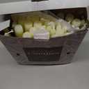 36 Pack Ivory White Taper Candles, 7-8 Hours Burn Time, Unscented, Smokeless and Dripless, 0.8 x 10 Inch Dinner Candle Set for Household, Wedding, Party and Home Dcor Candlesticks