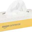 AmazonCommercial 2-Ply White Facial Tissue, Flat Box, FSC Certified, Unscented, 3000 Count (30 Packs of 100), 8 x 8 Sheet