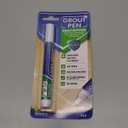 Grout Pen White Tile Paint Marker: Waterproof Grout Paint, Tile Grout Colorant and Sealer Pen - White, Narrow 5mm Tip (7mL)