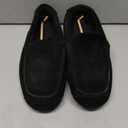 Fireside by Dearfoams Men's Moccasin Slipper, Black, 13 M US (75097)