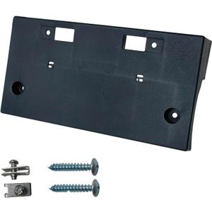 KYYET Front Bumper License Tag Plate Frame Bracket Holder Compatible with Nissan Frontier 20052019 Steel Bumper Replace 96210EA800, NI1068136