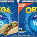 Ortega Taco Shells, White Corn, 4.9 Ounce,12 Shells (Pack of 2), BB Date 05/13/2026