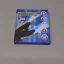 White Elephant Gifts Stocking Stuffers for Men Adults, Rechargeable LED Flashlight Gloves, Cool Gadgets for Dad Him Husband Boyfriend, Waterproof Finger Lights for Fishing Camping