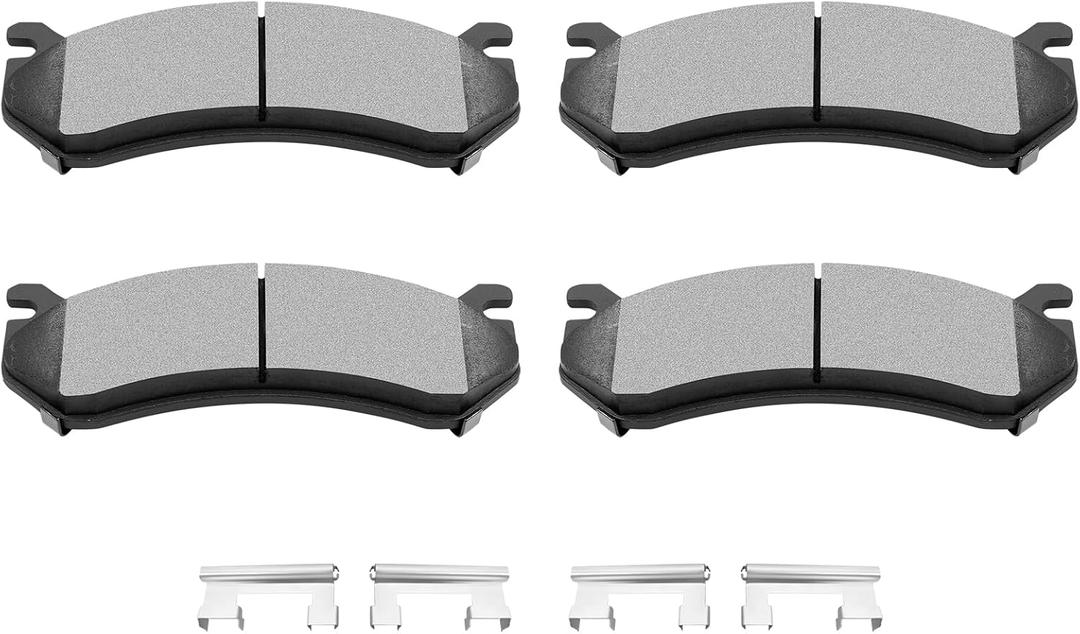 Rear Brake Pads, ECCPP 4pcs Rear Ceramic Brake Pads Kits Pads Sets for Chevrolet, for Cadillac and for GMC ATD785C, D785-7653