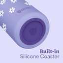 Ottle Reef Roamer Stainless Steel Water Bottle - 34 oz Insulated Flask with Leak Proof Lid, BPA free & Carry Handle - Hot & Cold Gym Water Bottle for Travel, Camping & Sports - Daisy Love