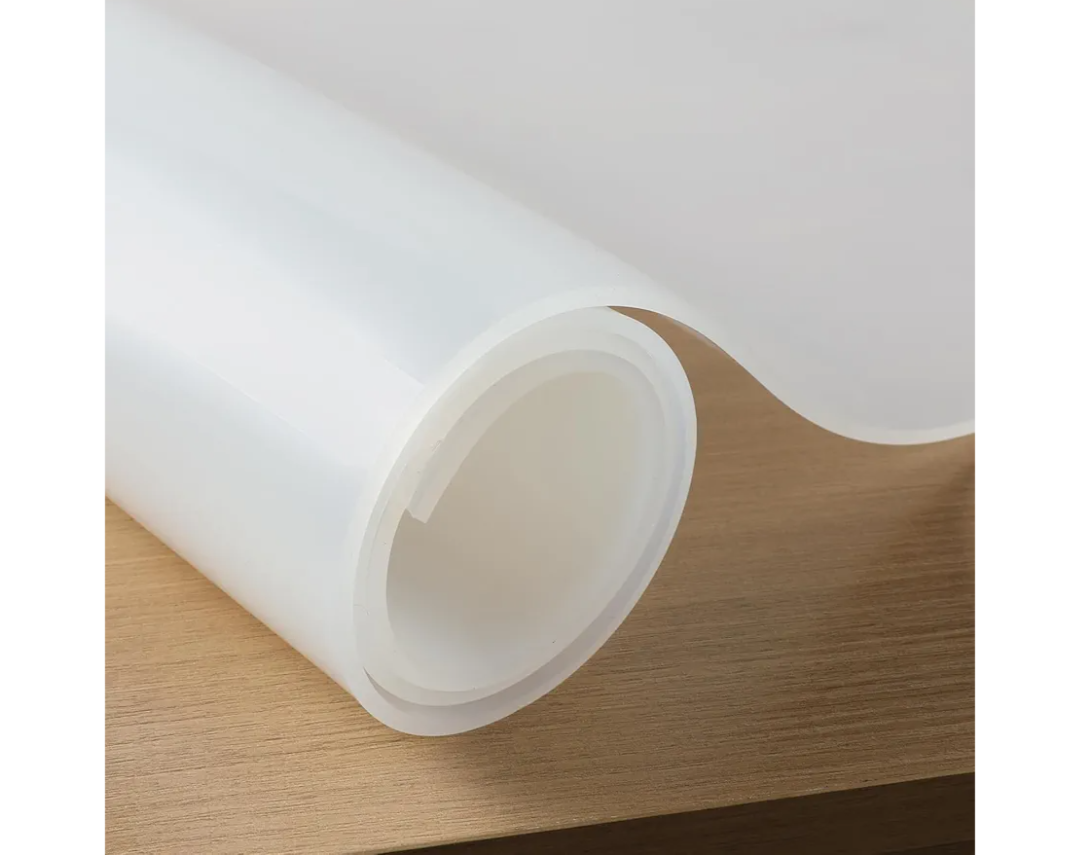 WochiTV Translucent Silicone Rubber Sheet, 12" Wide x 1/8" Thick x 12" Long High Temperature Rsistant Rubber Mat for DIY Gaskets Material, Pads, Sealing, Cushion, Microwave Oven Protection