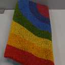 MAINEVENT Rainbow Doormat 30x17 Inch Mat, Rainbow Door Mat, Cute Doormat Welcome Mat, Welcome Outdoor, Cute Door Mat Outdoor