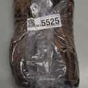 Simmore Decorative Christmas Throw Pillow Covers 18x18 Set of 2, Soft Natural Plush Flannel Double-Sided Fluffy Couch Pillow Covers for Sofa Living Room, Brown