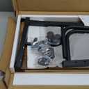 Laptop Desk Adjustable Desk Small Standing Desk Home Office Desks for Small Spaces Portable Desks Table for Bedrooms,Mobile Rolling Computer Work Desks on Wheels (Rustic)