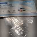 Serfeymi Pill Bags for Travel Pill Pouch Organizer Pack of 120 BPA Free 3 x 2.75 inch Reusable Pill Pouches for Medicine with Write on Label & Zipper Seal Waterproof AM PM Pill Baggies for Supplements