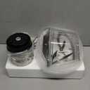 Kitchen in the box Food Processors, 400W Powerful Small Meat Grinder & Food Chopper Electric Vegetable Chopper with One 8-Cups Bowl & S Blades for Meat/fish/Vegetable/Baby Food