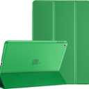 ProCase Smart Case for iPad 9.7 Inch iPad 6th/5th Generation 2018 2017(Model: A1893 A1954 A1822 A1823), Ultra Slim Lightweight Stand Cover with Translucent Frosted Back -Green