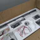 65 Inch Ceiling Fan No Light with Remote, Black Large Ceiling Fan Without Light with Quiet Reversible DC Motor, 6-Speeds, 8 Blades, Indoor/Outdoor Modern Ceiling Fans for Patios, Living Room, Garage