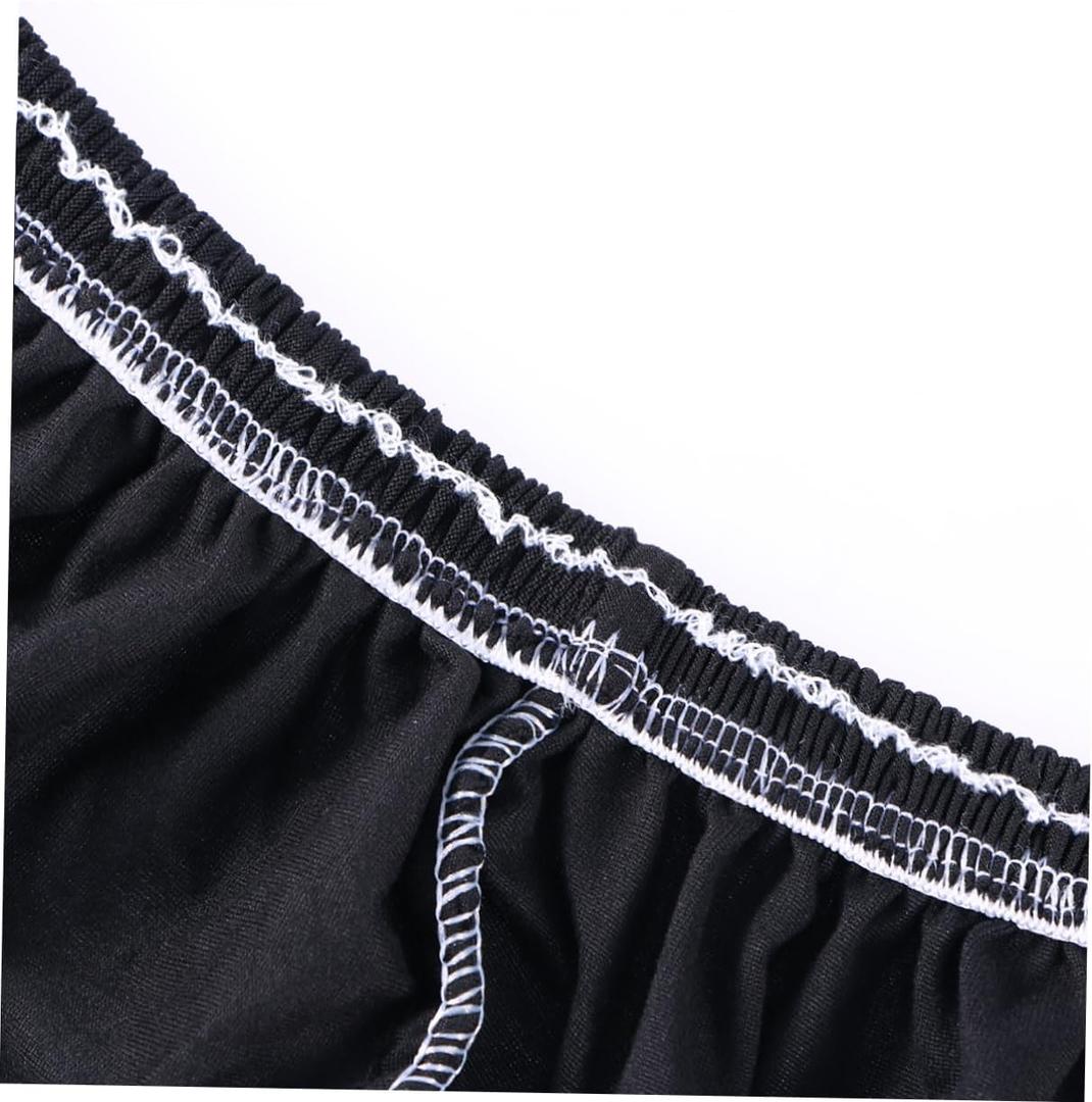 Cabilock High Elasticity Sofa Cover Slipcover Couch Seat Covers for Sofa Black Anti-Slip Easy Maintenance (140.00X90.00X0.10CM)