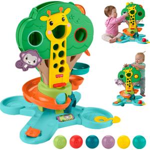 Fisher-Price Sit-to-Stand Jungle Tree Musical Activity Toy