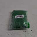 Silky Toes Women's Foldable Sequin Shoes Dressy Ballet Flats Roll Up Slipper Shoe with Matching Carrying Pouch (Medium, Kelly Green)