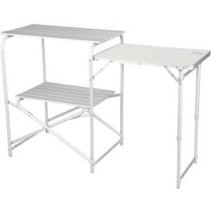 Camping Roll Top Kitchen Made from Weather-Resistant Aluminum (by Caddis Sports)