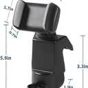 Voodonala for Jeep JK Phone Holder Mount with Storage Tray Central Dashboard Phone Mount with Storage Bin Fit for 2011-2018 Jeep Wrangler JK JKU Interior Accessories Matt Black