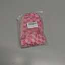 Checkered Makeup Bag,Travel Makeup Bag Toiletry Bag Cute Makeup Brushes Bag Cosmetic Bags for Women Zipper Preppy Makeup Bags for Purse Large Travel Cosmetic Bag (Girls Pink)