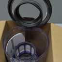 QINAN Upgraded Canister Replacement Parts Compatible With Dyson Cyclone V10 Animal,V10 Total Clean,V10 Absolute,V10 Animal,SV12 Vacuum Dust Bucket HEPA Filter attachments 969509-01, Blue/Grey