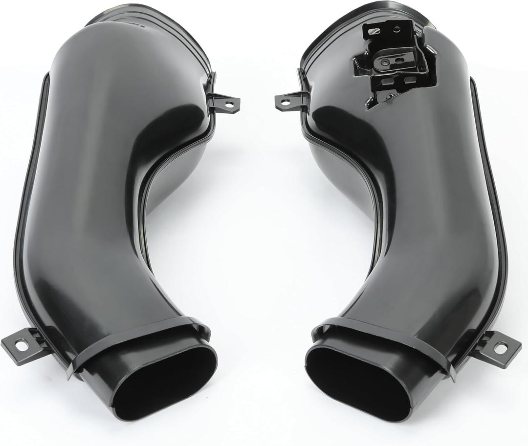 ALMULOO Air Intake Ducts Compatible with 2000 2001 2002 2003 Suzuki GSX-R 600 750 1000 Plastic Black Ram Air Intake Tube Duct Left and Right