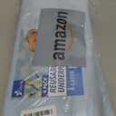 GREEN LIFESTYLE Washable Underpads - Large Bed Pads for use as Incontinence Bed Pads, Reusable Pet Pads, Great for Dogs, Cats, Bunny, Seniors Bed Pad (Pack of 4 - 34x36) (Light Blue/White)