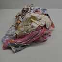 18 Pcs Blankets Super Soft Fluffy Premium Fleece Pet Blanket Flannel Throw for Dog Puppy Cat Paw Brown/Pink/White Small (23x16 inch)