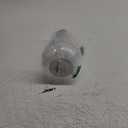 Clear Acrylic Mushroom LED Rechargeable Cordless Lamp, 6.9x6.9x10.2 Inch