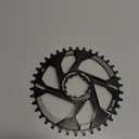 YBEKI Narrow-Wide Chainring 30T-38T - CNC 7075-T6 Aluminum MTB Chainwheel for SRAM GXP/XX1/X01 (3mm/6mm Offset) | Eagle Tooth Design | Ultra-Light 60-80g | Hard Anodized Black