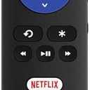 New Replacement Universal Remote Control Applicable for TCL Roku TV, fit for Hisense Roku/Onn Roku/Insignia Roku and Sharp/Element/Westinghouse/Philips/JVC/RCA/Hitachi/Sanyo/LG Roku TV