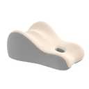 MENGGUL Ergonomic Memory Foam Furniture Pillow Pillowcase Suitable for Home Use, Ideal for Sitting and Lying, Foam Pillow Modern and Simple Style - Grey Beige
