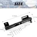 JeCar for Jeep Flag Mount, Flag Pole Holder CB Radio Antenna Bracket for Jeep Wrangler TJ JK JKU JL JLU & Gladiator JT