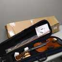 Aileen 4/4 Violin Set for Beginners, Full Size Fiddle Kit for Adults Starters and Children Teenager Students (Used needs new strings)