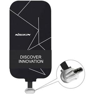 Nillkin Wireless Charging Receiver and Adapter, Qi Wireless Charger Receiver Module for Google Pixel, Samsung Galaxy A51/A52/A53/A54/A55, LG and Other USB C Phones, Type C Short