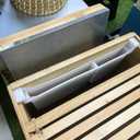 4pcs Langstroth Hive Bee Feeder - Dual Compartment 1.5L Bee Feeder & Water, Anti-Drowning Design for Beekeeping Supplies