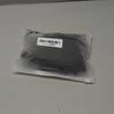 GAREDOB High Waisted Thong Underwear Tummy Control Panties Cotton Lace Black Size L Pack-3