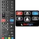 Backlit Remote for LG Smart TV, Universal Replacement for All LG TV Remote Control for Easy Nighttime Use