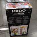 Igloo 3.2 Cu.Ft. Single Door Compact Refrigerator with Freezer, Slide Out Glass Shelf, Perfect for Homes, Offices, Dorms, White