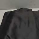 BGment Black 54 Inches Length Blackout Curtains for Bedroom - Rod Pocket Thermal Insulated Drapes for Short Window/Basement Room Darkening Blinds Shading Privacy, 42 x 54 Inch, 2 Panels