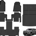 TPE Floor Mats & Cargo Liner for 2026 Grand Wagoneer L 7-Seater