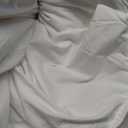 Amazon Basics White Down Alternative Comforter and Duvet Insert with Corner Tabs, Machine Washable, Twin, Light