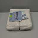 Cream Beige Pinch Pleated Linen Curtains 84 Inch Length 2 Panels for Living Room Bedroom Semi Sheer Pleat Drapes with Hooks Neutral Farmhouse Light Filtering Privacy Window Curtain 84 Inches Long