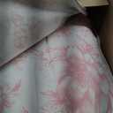 Laura Ashley - Twin XL Comforter Set, Reversible Cotton Bedding for Year Round Use, 2 Piece Coquette Bed Set with Matching Pillowcase (Delphine Mauve Pink)