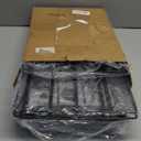 Desk Organizer and Accessories, 5-Tier Paper Letter Tray Organizer with Drawer & 2 Pen Holders for Desktop File Organization, Office Desk Accessories for Supplies Storage (Black)