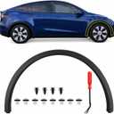 Front Right Passenger Side Fender Trim Compatible with Tesla Model Y 2020-2024, Replace 1494186-00-B 1494162-00-B Fender Trim Wheel Arch Molding Flare