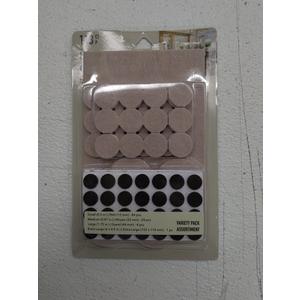 Self-Adhesive Heavy Duty Felt Pads Value Pack, 113 Count