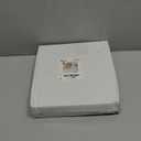 bUCLA 30PCS Clear Plastic Dinner Plates Disposable - 10.25" Heavy Duty Clear Plastic Plates for Party & Wedding